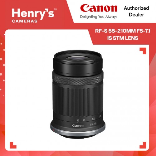 Canon RF-S 55-210mm F5-7.1 IS STM Lens