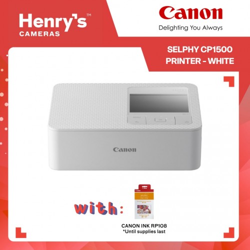 Canon Selphy CP1500 Printer - White Canon Selphy CP1500 Printer - White