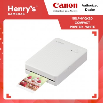 Canon Selphy QX20 Compact Printer - White
