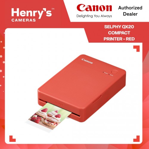 Canon Selphy QX20 Compact Printer - Red