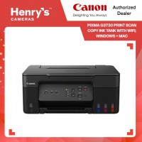 Canon Pixma G3730 Print Scan Copy Ink Tank with WiFI; Windows + Mac