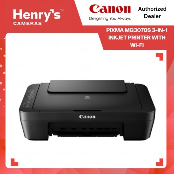 Canon PIXMA MG3070S 3-in-1 Inkjet Printer with Wi-Fi