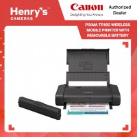Canon Pixma TR160 Wireless Mobile Printer with Removable Battery
