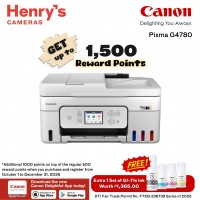 Canon Pixma G4780 Print Scan Copy MegaTank Tank with WiFi