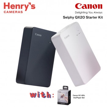 Canon Selphy QX20 Starter Kit Canon Selphy QX20 Starter Kit