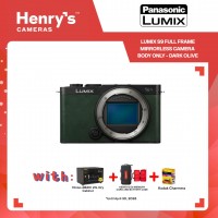 Panasonic Lumix S9 Full Frame Mirrorless Camera Body Only - Dark Olive