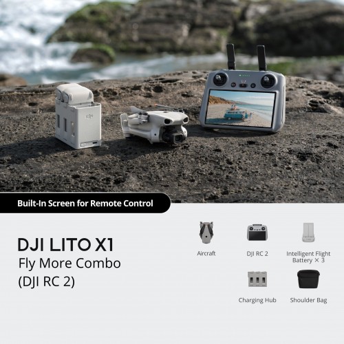 DJI Lito X1 Fly More Combo (DJI RC 2)