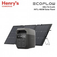 EcoFlow DELTA 3 with INTL+160W Solar Panel