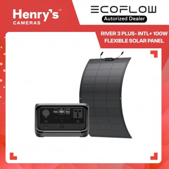 EcoFlow River 3 Plus- Intl+ 100W Flexible Solar Panel EcoFlow River 3 Plus- Intl+ 100W Flexible Solar Panel