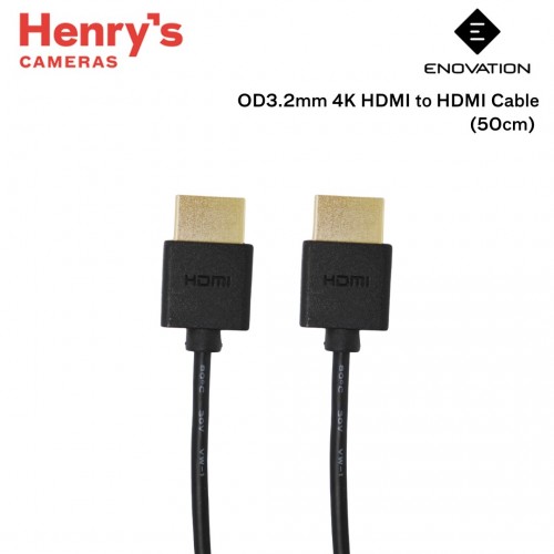 Enovation OD3.2mm 4K HDMI to HDMI Cable - 50cm