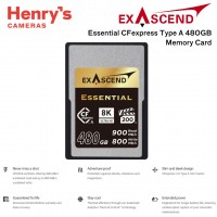 Exascend Essential CFexpress Type A 480GB Memory Card