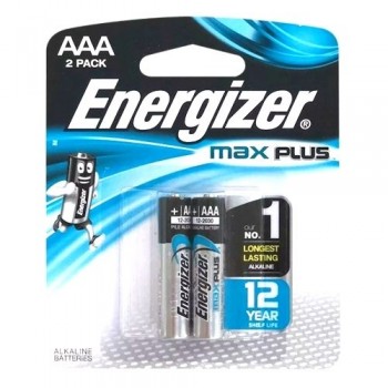 ENERGIZER MAX PLUS AAA BY 2 ENERGIZER MAX PLUS AAA BY 2