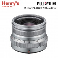 Fujifilm XF 16mm F2.8 R LM WR Lens Silver