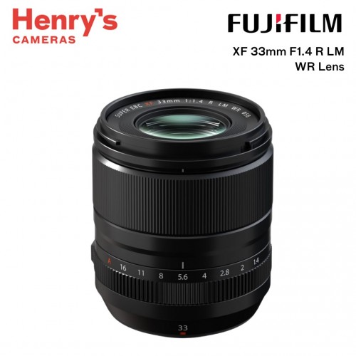 Fujifilm XF 33mm F1.4 R LM WR Lens