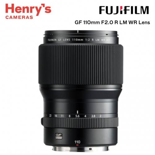 Fujifilm GF 110mm F2.0 R LM WR Lens