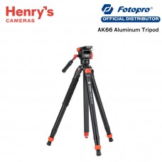 Fotopro AK66 Aluminum Tripod Black Matte Orange