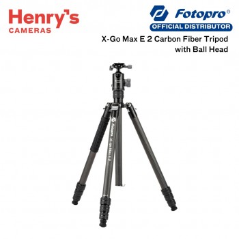 Fotopro X-Go Max E 2 Carbon Fiber Tripod with Ball Head