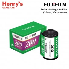 Fujifilm 200 Color Negative Film (35mm Roll Film, 36 Exposures)
