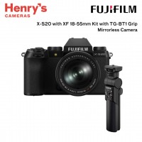 Fujifilm X-S20 with XF 18-55mm Kit with TG-BT1 Grip Mirrorless Camera 