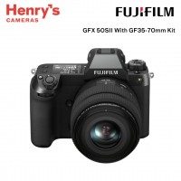 Fujifilm GFX 50SII With GF35-70mm Kit