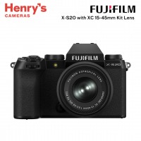 Fujifilm X-S20 with XC 15-45mm Kit Lens Mirrorless Camera 