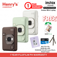 Fujifilm Instax Mini Liplay Hybrid Instant Camera and Printer