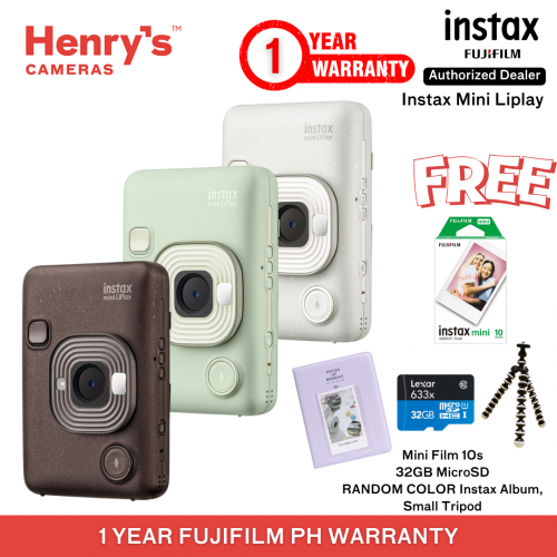 Fujifilm Instax Mini Liplay Hybrid Instant Camera and Printer Fujifilm Instax Mini Liplay Hybrid Instant Camera and Printer