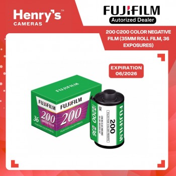 Fujifilm 200 C200 Color Negative Film (35mm Roll Film, 36 Exposures)