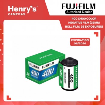 Fujifilm 400 C400 Color Negative Film (35mm Roll Film, 36 Exposures)
