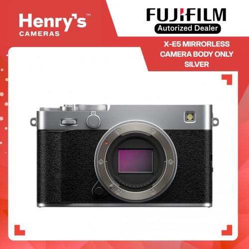 Fujifilm X-E5 Mirrorless Camera Body Only - Silver