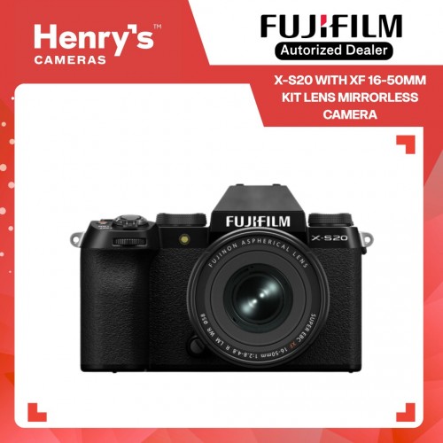 Fujifilm X-S20 with XF 16-50mm Kit Lens Mirrorless Camera 