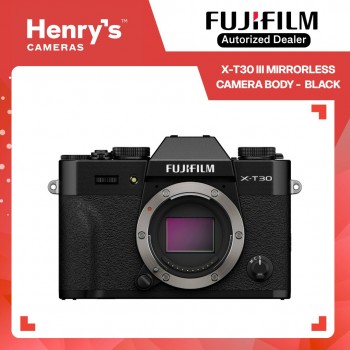 Fujifilm X-T30 III Mirrorless Camera Body - Black