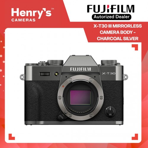 Fujifilm X-T30 III Mirrorless Camera Body - Charcoal Silver