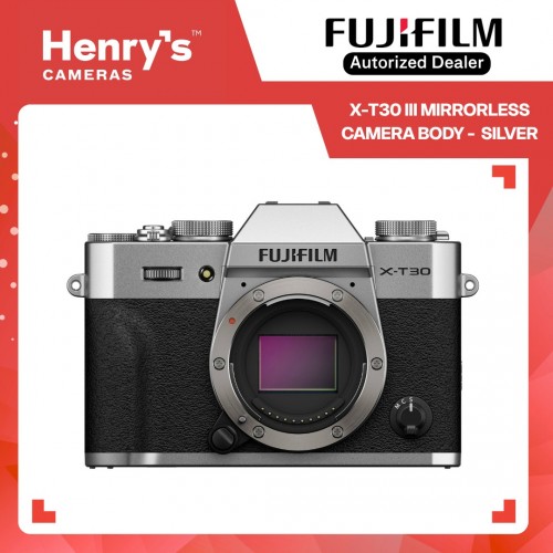 Fujifilm X-T30 III Mirrorless Camera Body - Silver