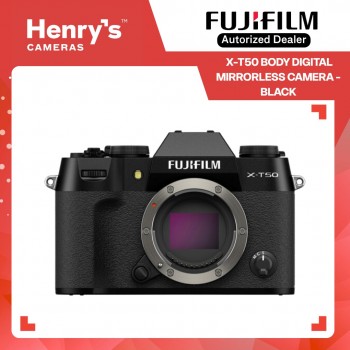 Fujifilm X-T50 Body Digital Mirrorless Camera - Black