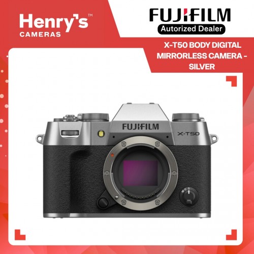 Fujifilm X-T50 Body Digital Mirrorless Camera - Silver