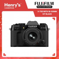 Fujifilm X-T50 16-50mm Kit Digital Mirrorless Camera - Black