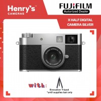 Fujifilm X Half Compact Digital Camera - Silver