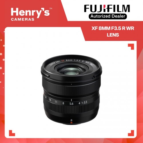 Fujifilm XF 8mm F3.5 R WR Lens