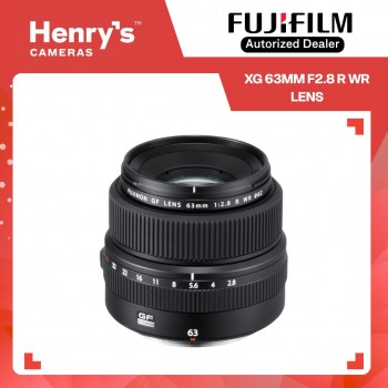 Fujifilm GF 63mm F2.8 R WR Lens