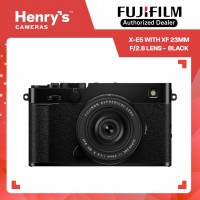 Fujifilm X-E5 with XF 23mm f/2.8 Lens - Black