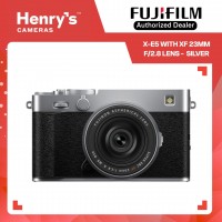 Fujifilm X-E5 with XF 23mm f/2.8 Lens - Silver
