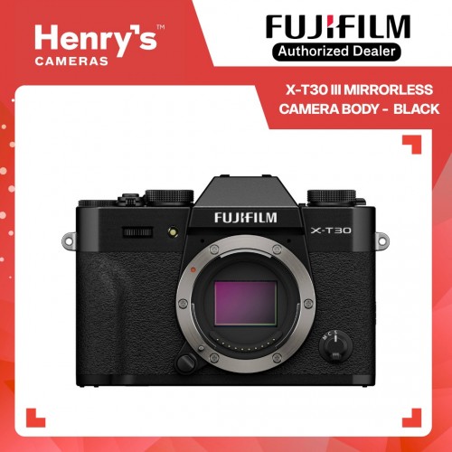 Fujifilm X-T30 III Mirrorless Camera Body - Black