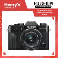 Fujifilm X-T30 III with XC 15-45mm f/3.5-5.6 Lens- Black
