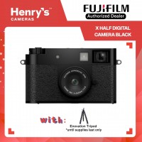 Fujifilm X Half Compact Digital Camera - Black