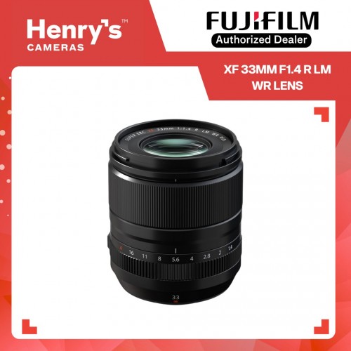 Fujifilm XF 33mm F1.4 R LM WR Lens