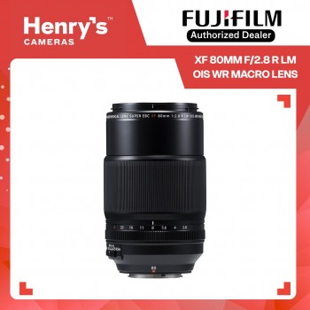 Fujifilm XF 80mm f/2.8 R LM OIS WR Macro Lens