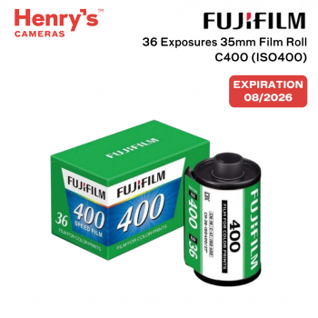 Fujifilm 400 C400 Color Negative Film (35mm Roll Film, 36 Exposures)