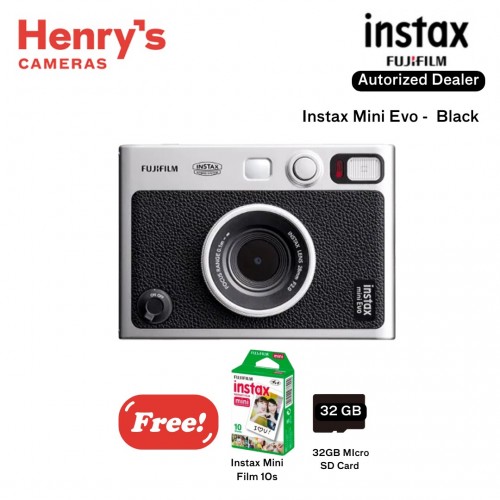 Fujifilm Instax Mini Evo - Black (Type-C)