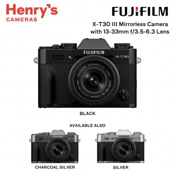 Fujifilm X-T30 III Mirrorless Camera with 13-33mm f/3.5-6.3 Lens